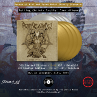 ROTTING CHRIST Lucifer Over Athens 4LP GOLD , PRE-ORDER [VINYL 12"]